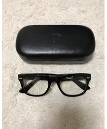 RUDE GALLERY | ルードギャラリー カート伊達めがね(黒)(メガネ)