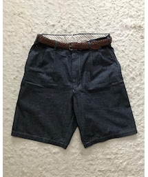 JUNYA WATANABE MAN | ジュンヤマン  デニムショートパンツ(ネイビー)(デニムパンツ)