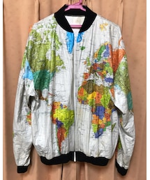 VINTAGE | 🔸90s 古着  ペーパージャケット(白)(ブルゾン)