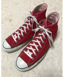 CONVERSE | 90s初期 USA製コンバース  オールスター(赤)(スニーカー)