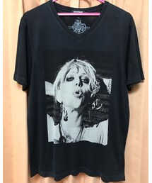 HYSTERIC GLAMOUR | 🔸ヒステリックグラマー  コートニーTシャツ(黒)(Tシャツ/カットソー)