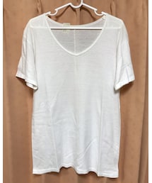 N.HOOLYWOOD | 🔸エヌハリ ＶネックＴシャツ(白)  インナーにレイヤードするのが俺流👍(Tシャツ/カットソー)