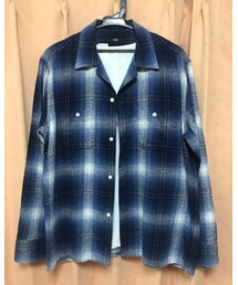 RAGS McGREGOR  | 🔸ラグズマクレガー  オンブレチェックシャツ(青) ★メルカリ出品中‼️(シャツ/ブラウス)