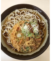 🔸小さな幸せ🐷✨いつもの立ちそば🍜 | 🔸めん処２号店　かき揚げそば　370円　今日は閉店😱💦残念😖(その他)