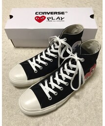 PLAY COMME des GARCONS | プレイコムデギャルソン コンバースオールスター(黒)(スニーカー)