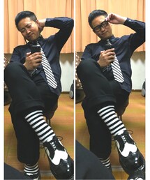 🔸前回のブラックコーデ😎✨ | 🔸必殺❗️メガネずらし🐸‼️(その他)