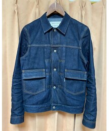 Maison Kitsune | メゾンキツネ　Gジャン(紺)(デニムジャケット)