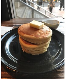 🔸絶品ホットケーキ🥞⑤ | 🔸24/7コーヒー＆ロースター(渋谷)   有塩バターホットケーキ  750円(その他)
