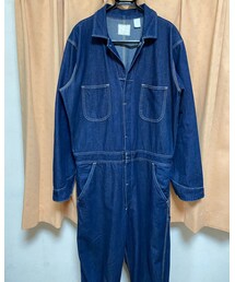 HOUSTON | 🔸🔸ヒューストン 80sツナギ(濃紺)40(L)  ★メルカリ出品中‼️(つなぎ/オールインワン)