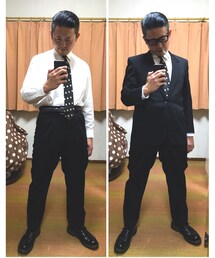 🔸前回のお仕事コーデ🐷✨ | 🔸ギャルソン ヴィンテージ セットアップ(黒)(その他)