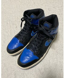 AIR JORDAN | ナイキ　ジョーダン1(青×黒) 2001年復刻版　★メルカリ出品中‼️(スニーカー)