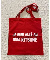 Maison Kitsune | メゾンキツネ   ノベルティトート(赤)  ★メルカリ出品中‼️(トートバッグ)
