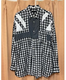 COMME des GARCONS SHIRT | ðžã³ã ãã®ã£ã«ãœã³ã·ã£ããã®ã³ã¬ã ãã§ãã¯ã·ã£ã(é»)(ã·ã£ã/ãã©ãŠã¹)
