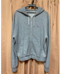 Maison Kitsune | 🔸メゾンキツネ　フルジップアップパーカー(グレー)(パーカー)