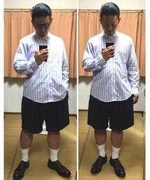 🔸基本コーデ🐷✨ | 🔸ショーパン×シャツのキレイめコーデ🐷✨(その他)