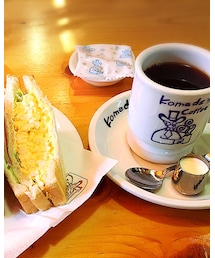 コーヒーとサンドイッチ☕️💓 | その他