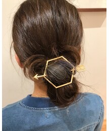 ヘアアレンジ💚✂️ | ヘアアクセサリー