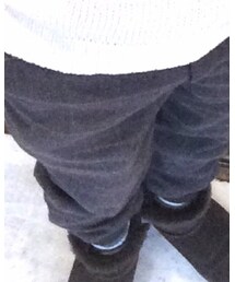 ムートンブーツのおかげでなんとかしもやけ寸前で耐えています | ブーツ