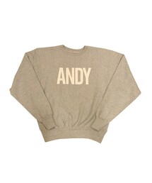 BLUE CHIP | クルーネックスウェット"ANDY"(スウェット)