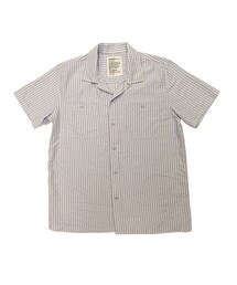 半袖ワークシャツ"ストライプ"(シャツ/ブラウス)