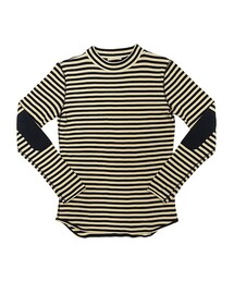 DISCOVERED | ボーダーワッフルカットソー(Tシャツ/カットソー)