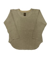 GYPSY&SONS | リネンワッフル七分シャツ(シャツ/ブラウス)