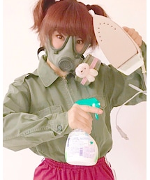 no brand | ひと昔前の自衛隊が着ていた作業服風のジャケット!(ミリタリージャケット)