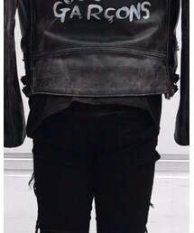 COMME des GARCONS | ライダースジャケット