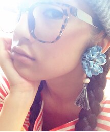 Handmade | つまみ細工イヤリング(イヤリング)