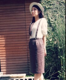 Mila Owen | linen skirt(スカート)