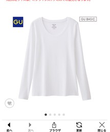 GU | Tシャツ/カットソー