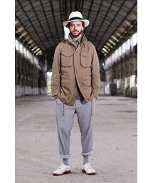 SYNDRO | "MAKE LOVE, NOT WAR" FIELD COAT(ミリタリージャケット)