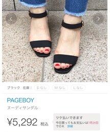 PAGEBOY | サンダル