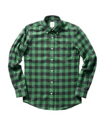 PATRICK | 背面リブニットシャツ_G/B(シャツ/ブラウス)