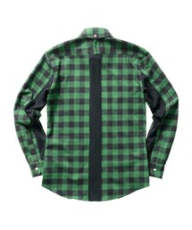 PATRICK | 背面リブニットシャツ_G/B(シャツ/ブラウス)