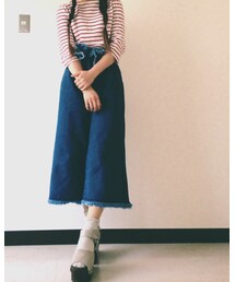 韓国で購入♡ | デニムパンツ