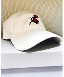 Otto | 薔薇 刺繍 ローキャップ(キャップ)