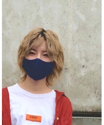 母のhandmadeデニムマスク | その他