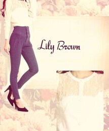 LILY BROWN | レースカーディガン(カーディガン/ボレロ)