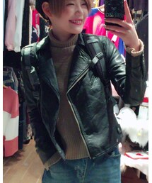 SPINNS | ライダースジャケット