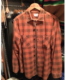 VINTAGE | 60s vintage BIG MAC print flannel shirt(シャツ/ブラウス)