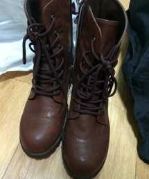 mstory | 綁帶短靴(ブーツ)