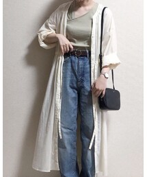 positive | シャツワンピース