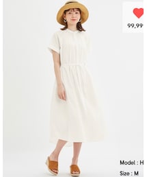 GU | シャツワンピース