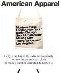 American Apparel | バッグ