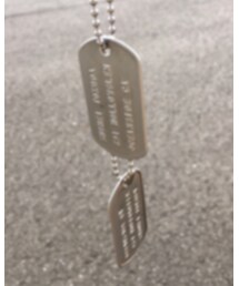 no brand | Doggy Tag(ネックレス)