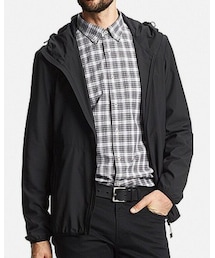 UNIQLO | MEN ライトポケッタブルパーカ（無地）(ブルゾン)