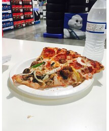 🍕 pizza slice combo w/ water | その他