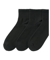 GU | アンクルソックス 3P(ソックス/靴下)
