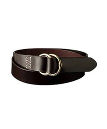 GU | MEN レザーダブルリングベルト(ベルト)